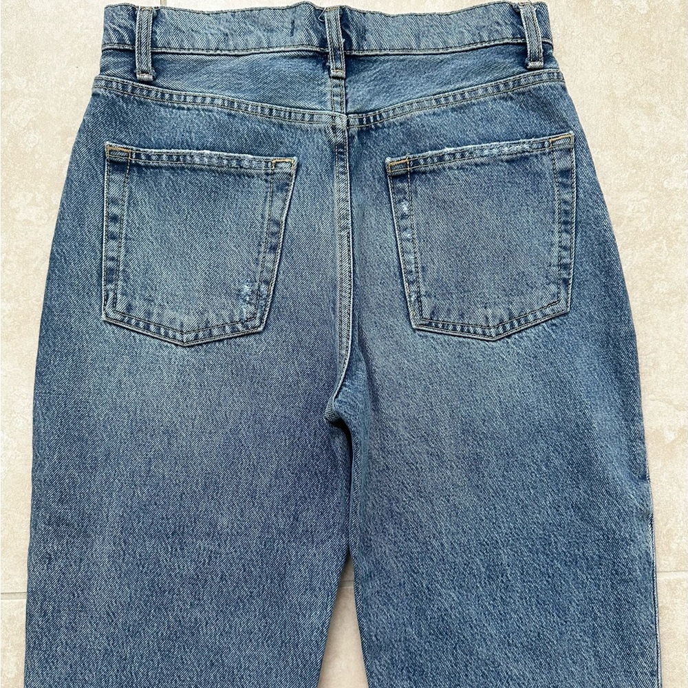 Free People Lita Slim Leg Distressed Jeans - Picture 9 of 10
